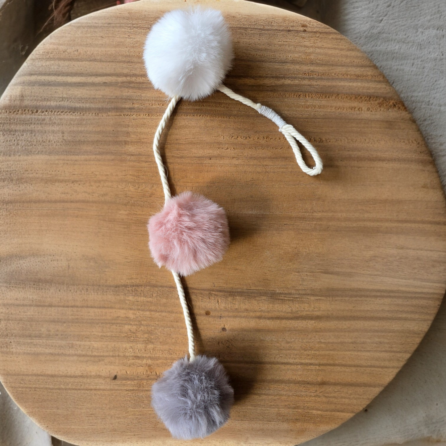 Speeltje Bouncy Pom Pom Roze