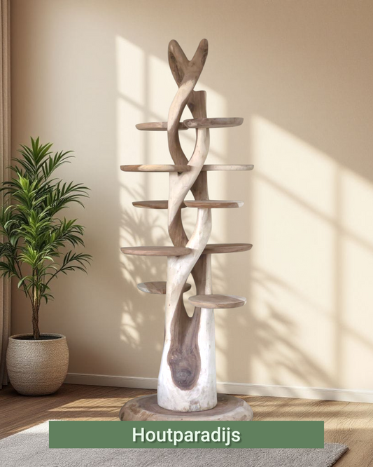 Houten krabpaal Farah Jumbo 200cm - dierendagactie 2025