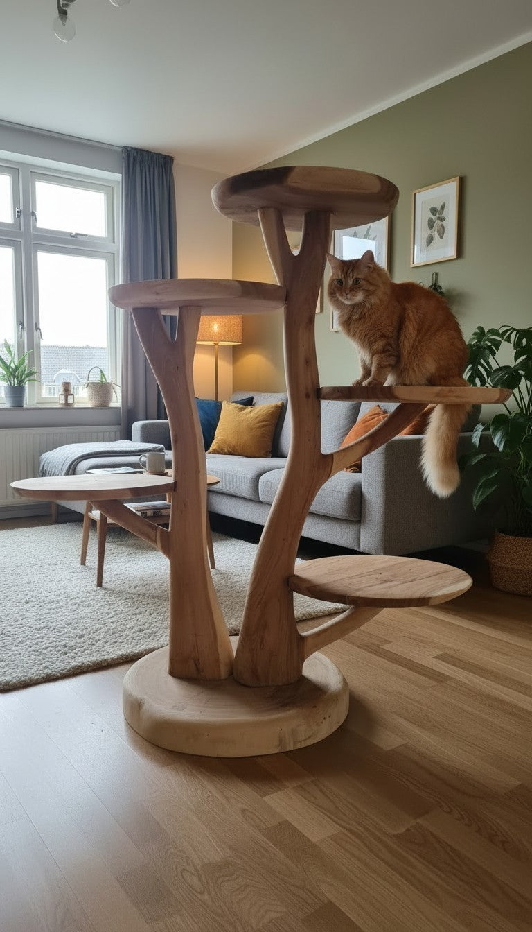 Griffoir en bois Tony 165 cm