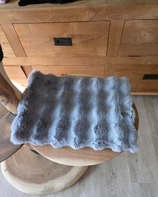 Grijs Krabpaal Kussen 50x35cm - Luxe Comfort met Antislip Onderkant
