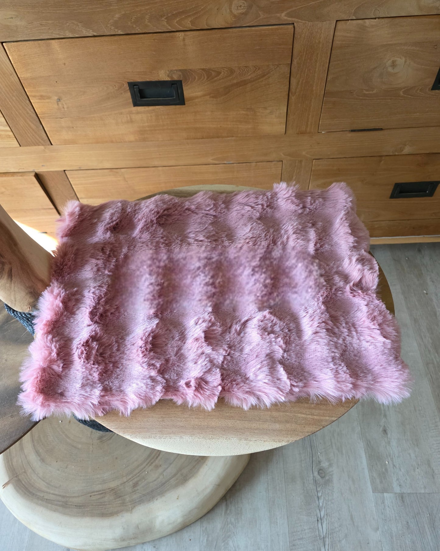 Oud roze Krabpaal Kussen 50x35cm - Luxe Comfort met Antislip Onderkant