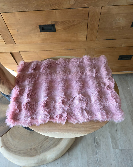 Oud roze Krabpaal Kussen 50x35cm - Luxe Comfort met Antislip Onderkant